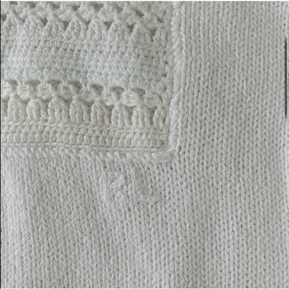 New Ralph Lauren American Flag White Sweater - Picture 5 of 11